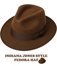 Fedora Hat Men Indiana Jones