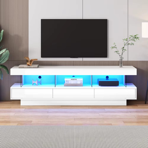 Stand cabinet high - high, gloss