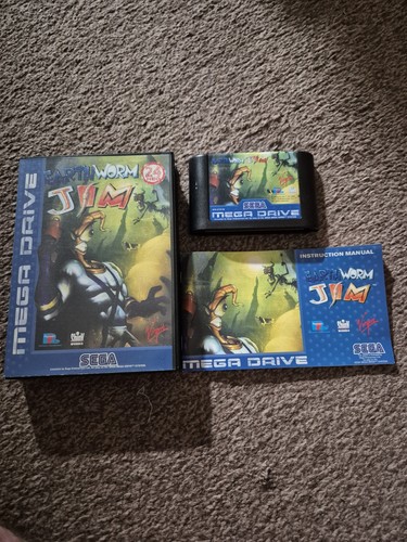 Sega mega drive earthworm jim - mega,