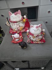 Job Lot x 4 Ceramic Floral