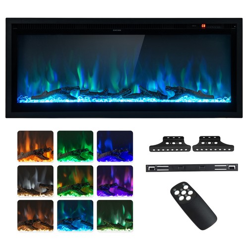 106cm electric fireplace wall - 106cm,