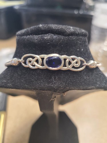 Sterling silver sapphire - sterling,