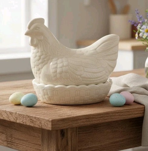 Mason cash cream hen - mason, cash..cream