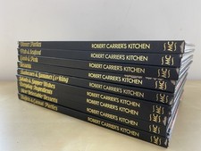 Robert Carrier mixed cookery books mixed bundle interior kitchen decor x 9