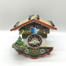 Vintage Mini Cuckoo Clock Wood