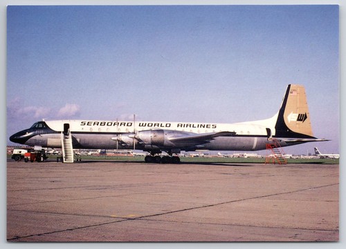 Seaboard world airlines 44 - airlines, cl-44
