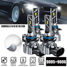 1-10SET 9005 9006 LED Combo