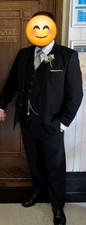 Suit wool tweed - suit, piece
