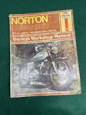 Norton Commando Haynes Owners Workshop Manual Guide Book 750 850 1967 Onwards