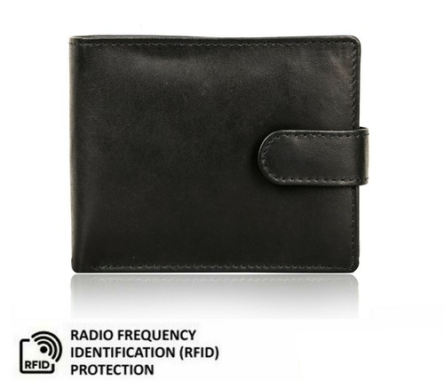 Mens rfid blocking genuine - rfid,