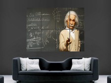 ALBERT EINSTEIN POSTER WALL