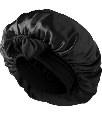 Black satin silk - satin, night