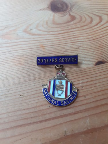 National savings badge - badge,