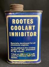 ROOTES COOLANT INHIBITOR HILLMAN IMP ALLOY ENGINE MOTOR CARS ANTI FREEZE TIN CAN