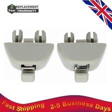 2X Sun Visor Clip Holder Hook
