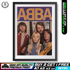 ABBA Music Artist Concert Wall
