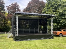 mobile stage trailer Hire 7m