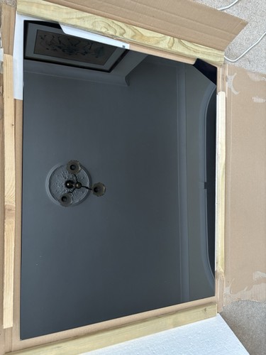 Black glass splash back - black,