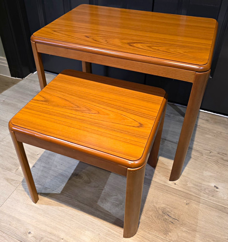 Vintage teak nest tables - nest,