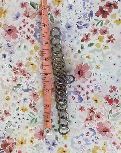 Stainless steel double link - steel,