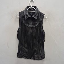 All Saints Anny Black Leather