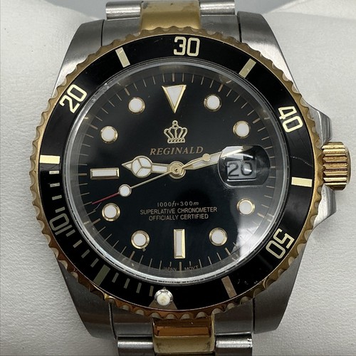 Reginald mens watch 42mm black - watch,