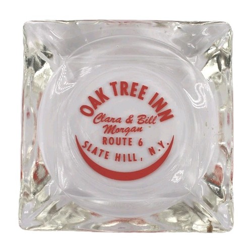 Vintage ashtray oak tree - vintage, inn