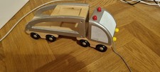 Wooden Pull Along Truck Lorry
