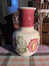 Radford Vintage Hand Painted Vase With Floral Decoration