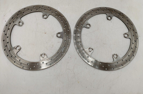 Pair front brake discs bmw - discs,