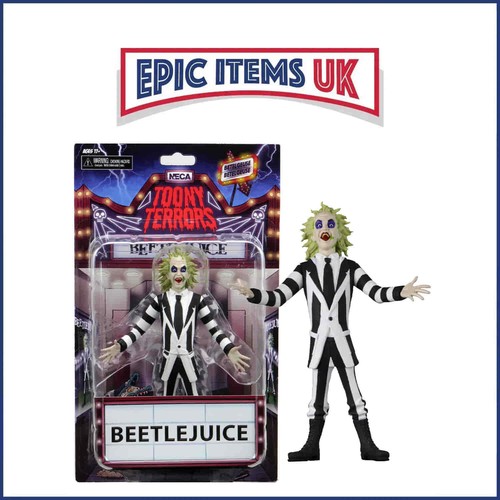 Neca beetlejuice toony - neca, (1988)