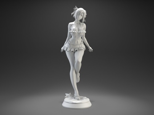 Tifa locked hart unpainted - tifa,
