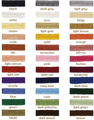 Braid trim 10mm - 10mm, soft