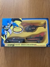 Corgi Batmobile , Batboat, Batcopter. Gift Set 40