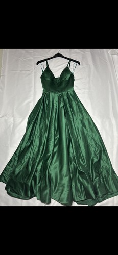 Prom dress emerald green - dress-,