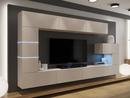 Modern unit living room - ,