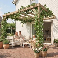 3 x 3 m  Lean-To Wooden
