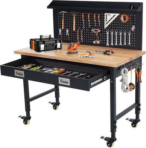122x60cm workbench pegboard - 122x60cm, w/pegboard