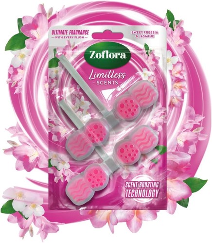 Zoflora rim blocks - zoflora, freesia