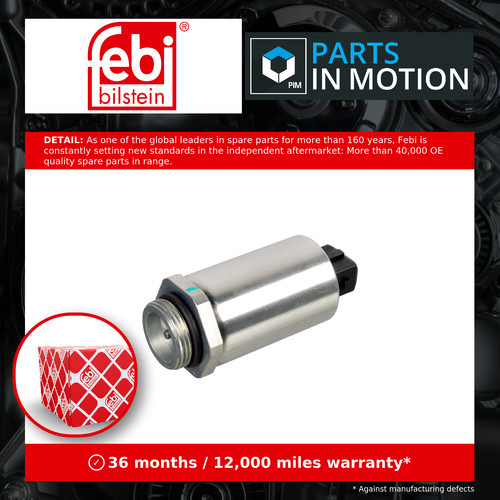 Camshaft adjuster valve - camshaft,