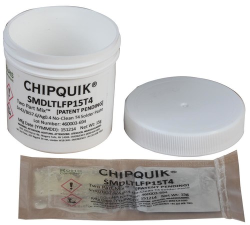 Chip quik solder paste no - chip,