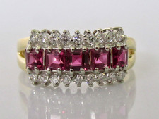 Gold Diamond Ring - Vintage