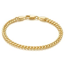 14K Gold Bracelets for Men