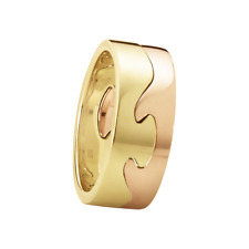 Georg Jensen. Fusion 2-piece Ring - 18k Yellow & Rose Gold.