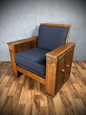 Art Deco Library Armchair with