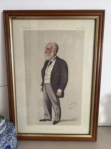 Antique vanity fair spy print - antique,