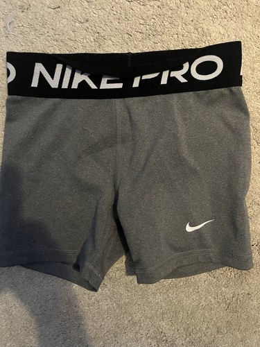 Nike pro grey shorts - shorts, m