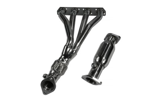 Exhaust manifold header for