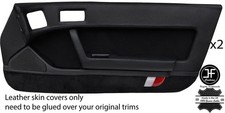 BLACK STITCH 2X FULL DOOR CARD