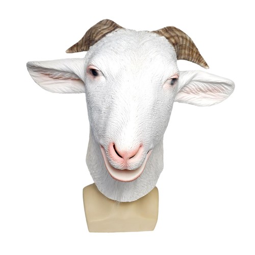 Goat head mask - full,